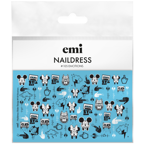 Naildress Slider Design #105 Emotsioonid